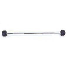 Штанга фіксована BioGym Rubber Hexagon Barbell 25 кг, код: TA-6230-25