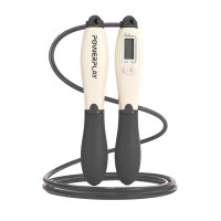 Скакалка з лічильником PowerPlay Jump Rope 2.8 см, чорний-білий, код: PP_4216_Bl/White