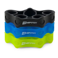 Набір еспандерів для тренування пальців рук Hop-Sport HS-L003FT розмір L, код: 5902308226241