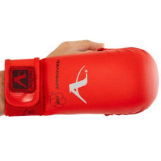 Рукавиці (накладки) для карате Araza L, червоний, код: BO-1243_LR