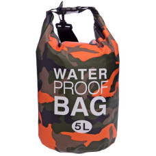 Водонепроникний гермомішок SP-Sport Waterproof Bag 5л сірий, код: TY-6878-5_GR-S52