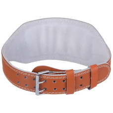 Пояс атлетичний шкіряний Zelart ширина 15см XXL коричневий, код: SB-165056_XXL-S52