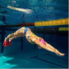 Ласти тренувальні із закритою п"ятою Fins Training MadWave розмір 35-36, помаранчевий, код: M074710_3536OR