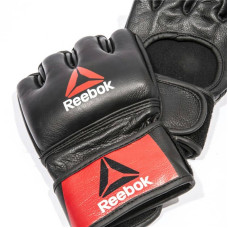 Рукавички MMA Reebok M шкіряні, код: RSCB-10320RDBK