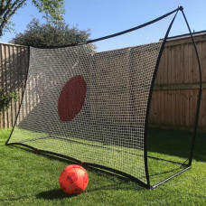 Футбольні ворота 2 в 1 Quickplay Kickster + сітка для відпрацювання удару 240x150 см, код: 5754-IN