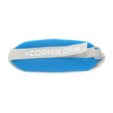 Обважнювачі-манжети для ніг та рук Cornix 2x0.5 кг, синій-сірий, код: XR-0175