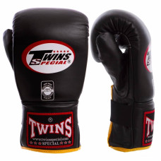 Снарядні рукавички шкіряні Twins XL чорний, код: TBGL1F_XLBK