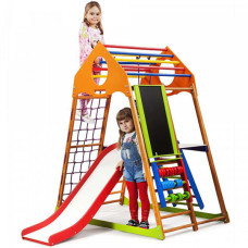 Ігровий дитячий куточок PLAYBABY KindWood Plus 3, код: SB-IG12