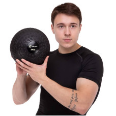 М"яч набивної слембол для кроссфіта рифлений Record Slam Ball 2 кг, код: FI-7474-2
