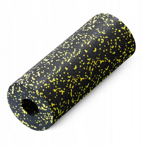 Масажний ролик 4FIZJO EPP PRO+ 33 x 14 см (валик, роллер) гладкий Black/Yellow, код: P-5907222931431