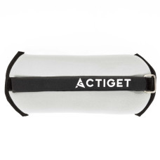 Обважнювачі-манжети для ніг та рук Actiget 2 x 0.5 кг Grey/Black, код: ACT0127