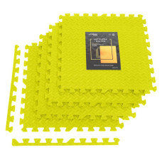 Мат-пазл (ластівчин хвіст) Cornix Mat Puzzle EVA 1200x1200x10 мм, жовтий, код: XR-0236