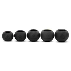 Гиря-дзвін чавунна пофарбована Ball Bell LiveUp 4кг, , код: LP8047-9LB-S52