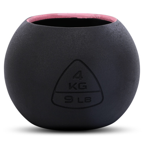 Гиря-дзвін чавунна пофарбована Ball Bell LiveUp 4кг, , код: LP8047-9LB-S52