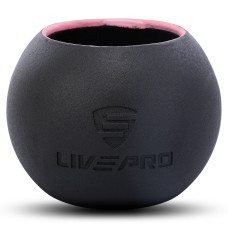 Гиря-дзвін чавунна пофарбована Ball Bell LiveUp 4кг, , код: LP8047-9LB-S52