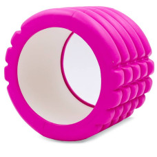 Ролик для йоги FitGo 100х140 мм, рожевий, код: FI-5716_P