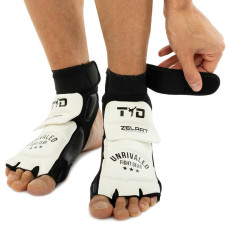 Захист стопи для тхеквондо Zelart розмір M, білий, код: BO-1155_MW