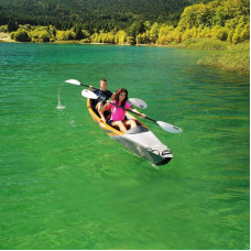 Надувна SUP дошка (борд) Aqua Marina Tomahawk Air-C, три весла KP-1, код: M-9181920-IN