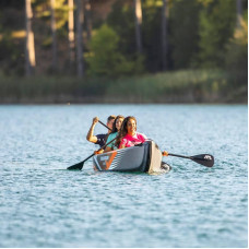Надувна SUP дошка (борд) Aqua Marina Tomahawk Air-C, три весла KP-1, код: M-9181920-IN