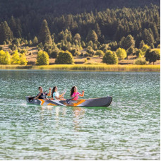 Надувна SUP дошка (борд) Aqua Marina Tomahawk Air-C, три весла KP-1, код: M-9181920-IN