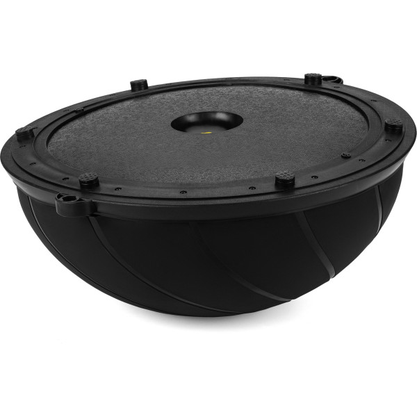 Балансувальна півсфера Gymtek Flex Core Half Ball 58см з еспандерами + насос чорний, код: 5905884426449