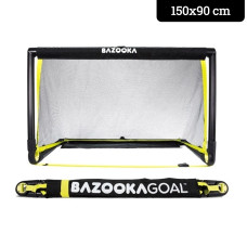 Ворота футбольні BazookaGoal 150 х 90 см, чорно-жовті, код: 3268-IN