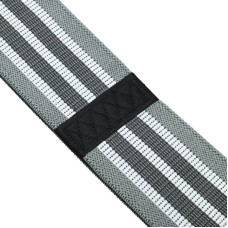 Гумка тканинна для вправ стрічка опору Ezous Loop Bands Hip Band Medium-2 690х80 мм, сірий, код: K-02-M