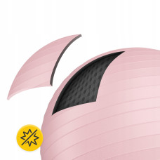 М"яч для фітнесу (фітбол) 4Fizjo 85 см Anti-Burst Pink, код: P-5907739317421