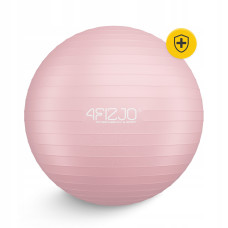 М"яч для фітнесу (фітбол) 4Fizjo 85 см Anti-Burst Pink, код: P-5907739317421