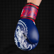 Боксерські рукавиці Phantom Muay Thai Blue 12 унцій, код: PHBG2496-12