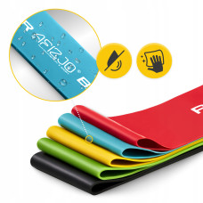 Резинки для фітнесу 4FIZJO Mini Power Band набір 5 шт 1-20 кг Mix, код: P-5907222931110