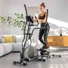 Орбітрек електромагнітний Hop-Sport HS-095CF Prizm сірий,код: 5902308219410