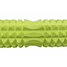 Масажний ролик EasyFit Grid Roller v.2.2, 450х145 мм, салатовий, код: EF-2028-GN-EF