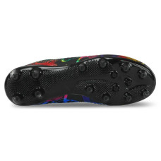 Бутси футбольні PlayGame розмір 40, чорний-фуксія-синій, код: 2503-40-45-2_40BK