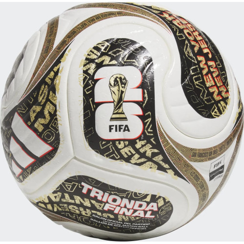М'яч футбольний Adidas WC FINALS Pro JY8928 №5, білий, код: 4069989699434