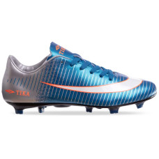 Бутси футбольні Tika розмір 43, синій-срібний код: GF-001-1-B_43