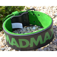 Пояс шкіряний для важкої атлетики MadMax Quick Release Belt XL, чорний-сірий, код: MFB-302_XL