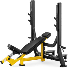 Похила лава Gymrex для штанги чорно-жовта, код: M-11036791-IN