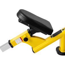 Похила лава Gymrex для штанги чорно-жовта, код: M-11036791-IN