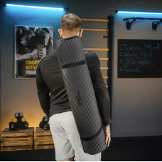 Килимок для йоги Trex Sport TX-019NGM NBR 1см 190х80 чорний,код: 5902308231900