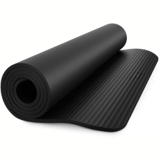 Килимок для йоги Trex Sport TX-019NGM NBR 1см 190х80 чорний,код: 5902308231900