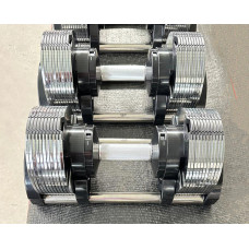 Гантель набірна Generation Fitness GF3-24kg, 1х3-24 кг, хром, код: 523184-AX