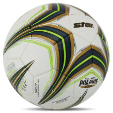 М'яч футбольний Star All New Polaris 3000 FIFA №5 PU, білий-салатовий, код: SB145FTB_WLG