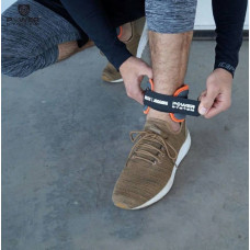Обважнювачі-манжети для ніг та рук Power System Ankle Weights 2х1,5 кг, сірий-помаранчевий, код: PS_4072_Grey
