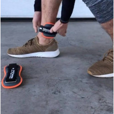 Обважнювачі-манжети для ніг та рук Power System Ankle Weights 2х1,5 кг, сірий-помаранчевий, код: PS_4072_Grey