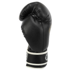 Рукавички боксерські Boxer Еліт кожвініл 12 унцій, чорний, код: 2022_12_BK-S52