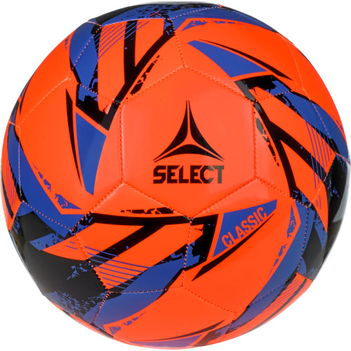 М'яч футбольний Select Classic v26 099380-002 №5, помаранчевий-синій, код: 5703543460304