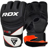 Рукавиці для ММА RDX Model GGRF S, чорний, код: GGR-F12B-S
