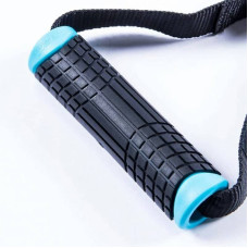 Еспандер трубчастий LivePro Tonic Tube Pro 1200х11х5 мм, червоний-чорний, код: 6951376150063