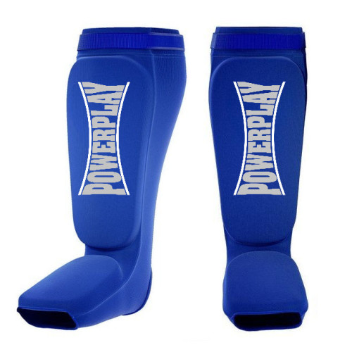 Захист гомілки і стопи PowerPlay Classic Shin M, синій, код: PP_3054_M_Blue